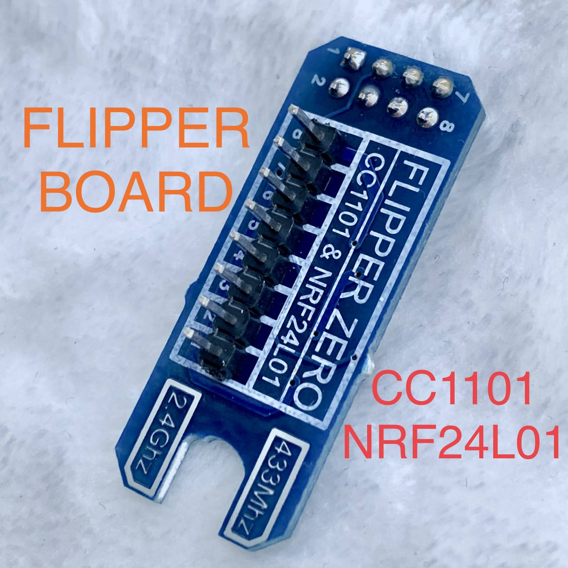 Flipper Zero плата CC1101/NRF24L01 Без модуля